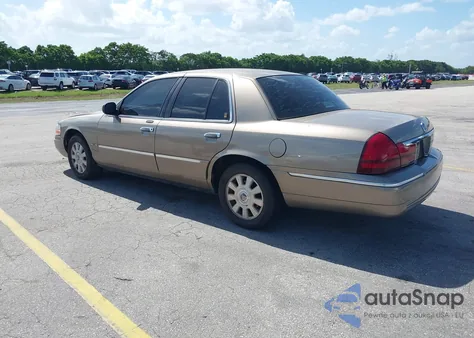 2003 Mercury Grand Marquis Ls из США, поврежденный, VIN 2MEFM75W63X612521